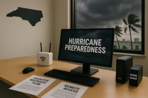 IT Hurricane Prep for Wilmington Businesses: 5 Must-Do Tech Steps
